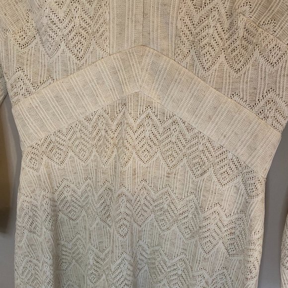 Vintage White Mod Dress - Picture 4 of 7